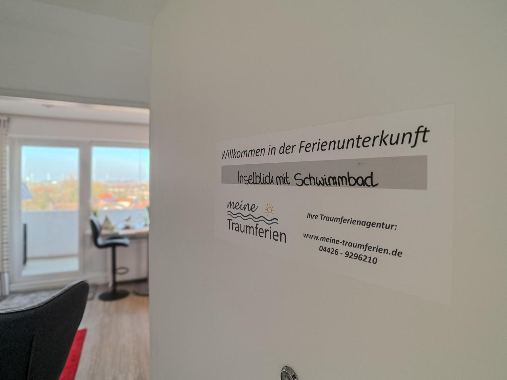 Fewo Inselblick Mit Schwimmbad - โฮร์มาร์เซียล ภายนอก รูปภาพ
